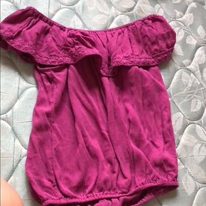 Off the shoulder top